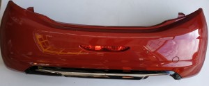 Paraurti posteriore originale rosso Peugeot 208