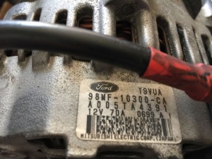 Alternatore corrente originale A005TA4391 Ford Fiesta IV